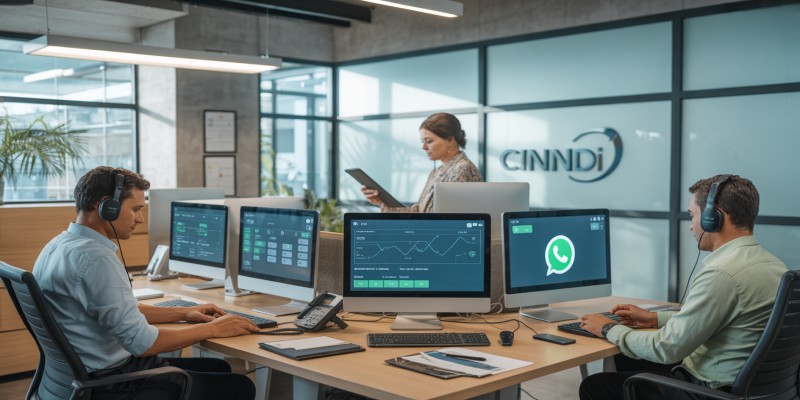 CRM, WhatsApp, Ligações e SMS: Como a CINNDI Transforma Sua Comunicação
